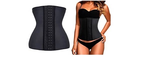 жена в корсет Waist Trainer