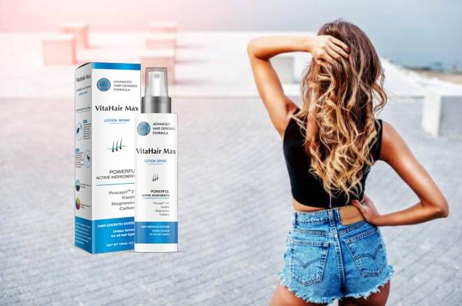 VitaHair Max, момиче с дълга коса