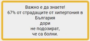 факти за хипертонията