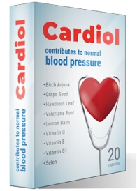 Cardiol за хипертония България 20 Капсули