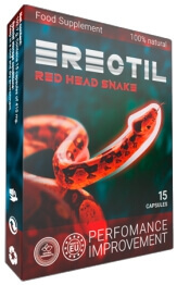 Erectil Red Head Snake капсули България