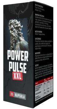 Power Pulse XXL Капсули за уголемяване на пениса и за Потентност България
